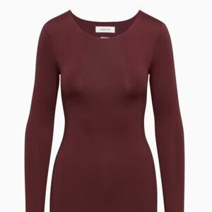 Aritzia Contour Crew Longsleeve Mini Dress - NWT